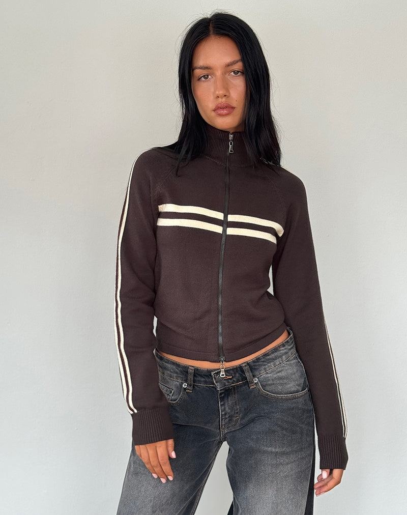 Geaca Motel Rocks Talisa Sportive Zip Through Dama Maro | YTO7324ZT