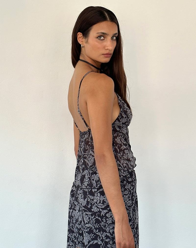 Vesta Motel Rocks Cojira Mesh Butterfly Dama Negrii | LNK649CN